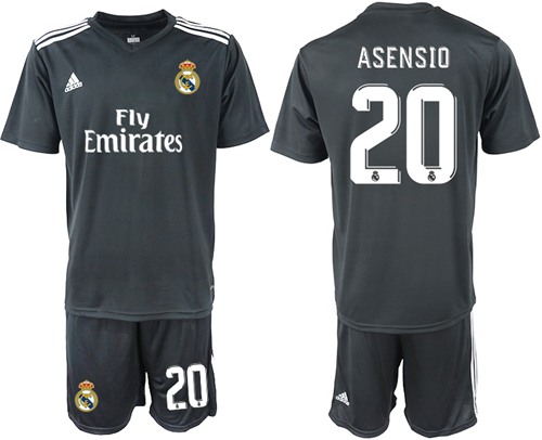 Real Madrid #20 Asensio Away Soccer Club Jersey